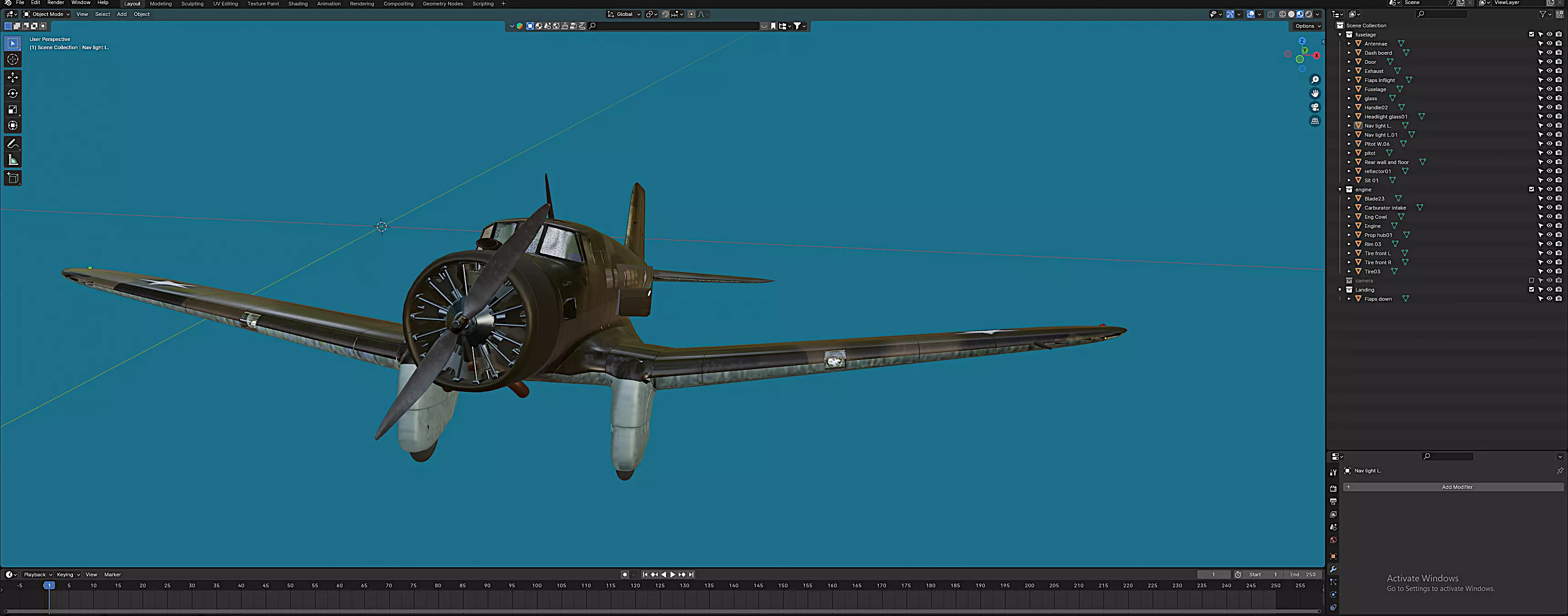 Northrop delta Free 3D model_0