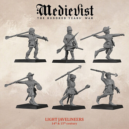Light javelineers 3D print model