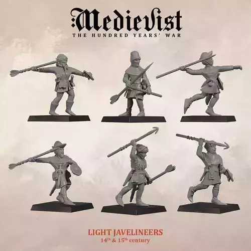 Light javelineers 3D print model