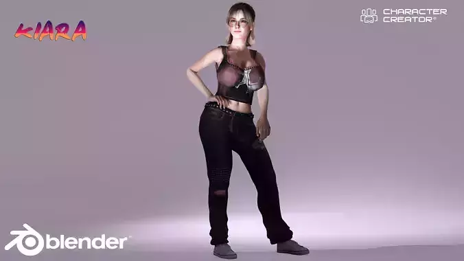 Kiara Happy Sexy Girlfriend