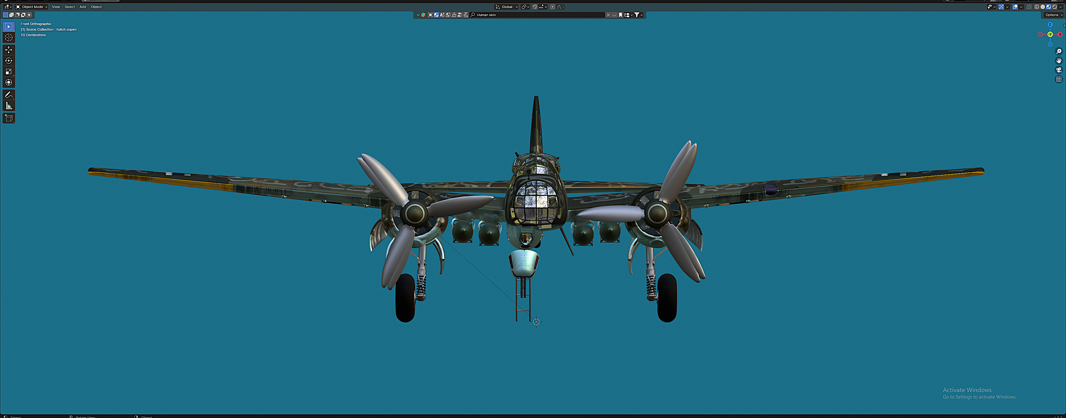 Ju-88 Free 3D model_2