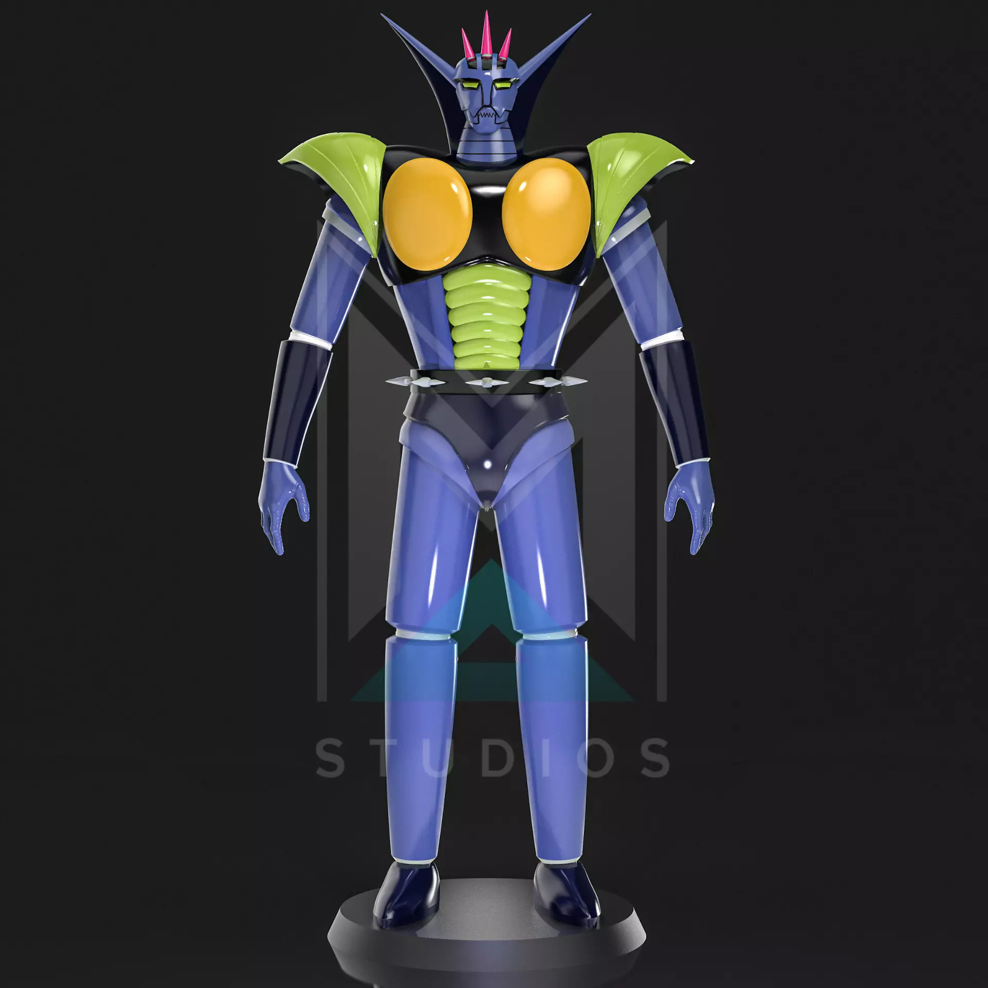 Brighton J2 Mazinger Z 3D print model