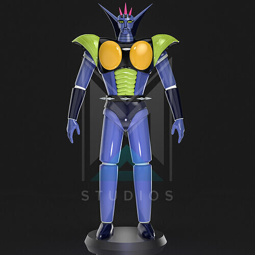Brighton J2 Mazinger Z 3D print model
