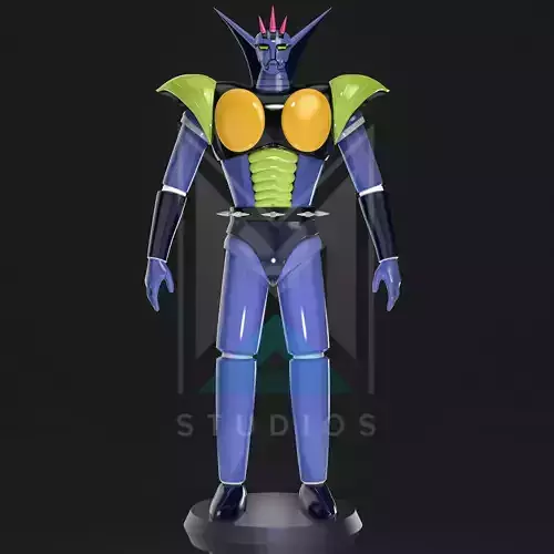 Brighton J2 Mazinger Z 3D print model