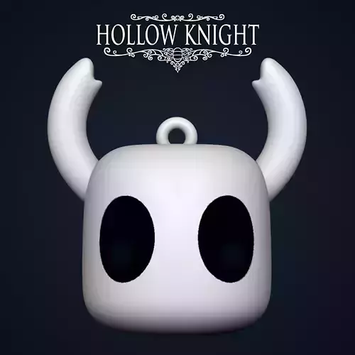 Hollow Knight - Head Keychain