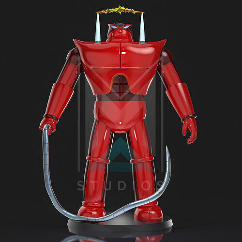 Gorias W3 Mazinger Z 3D print model