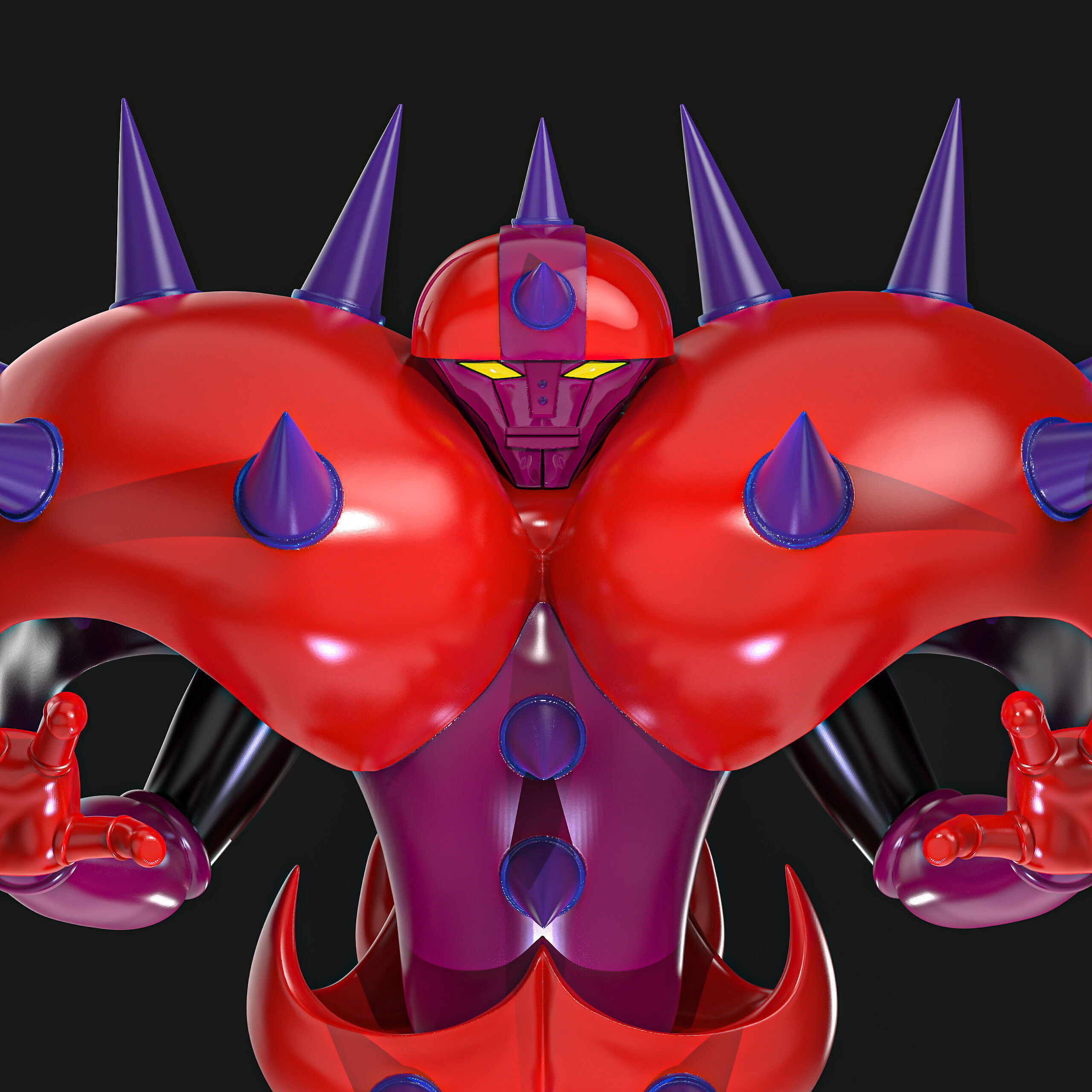 Balanger M2 Mazinger Z 3D print model_3