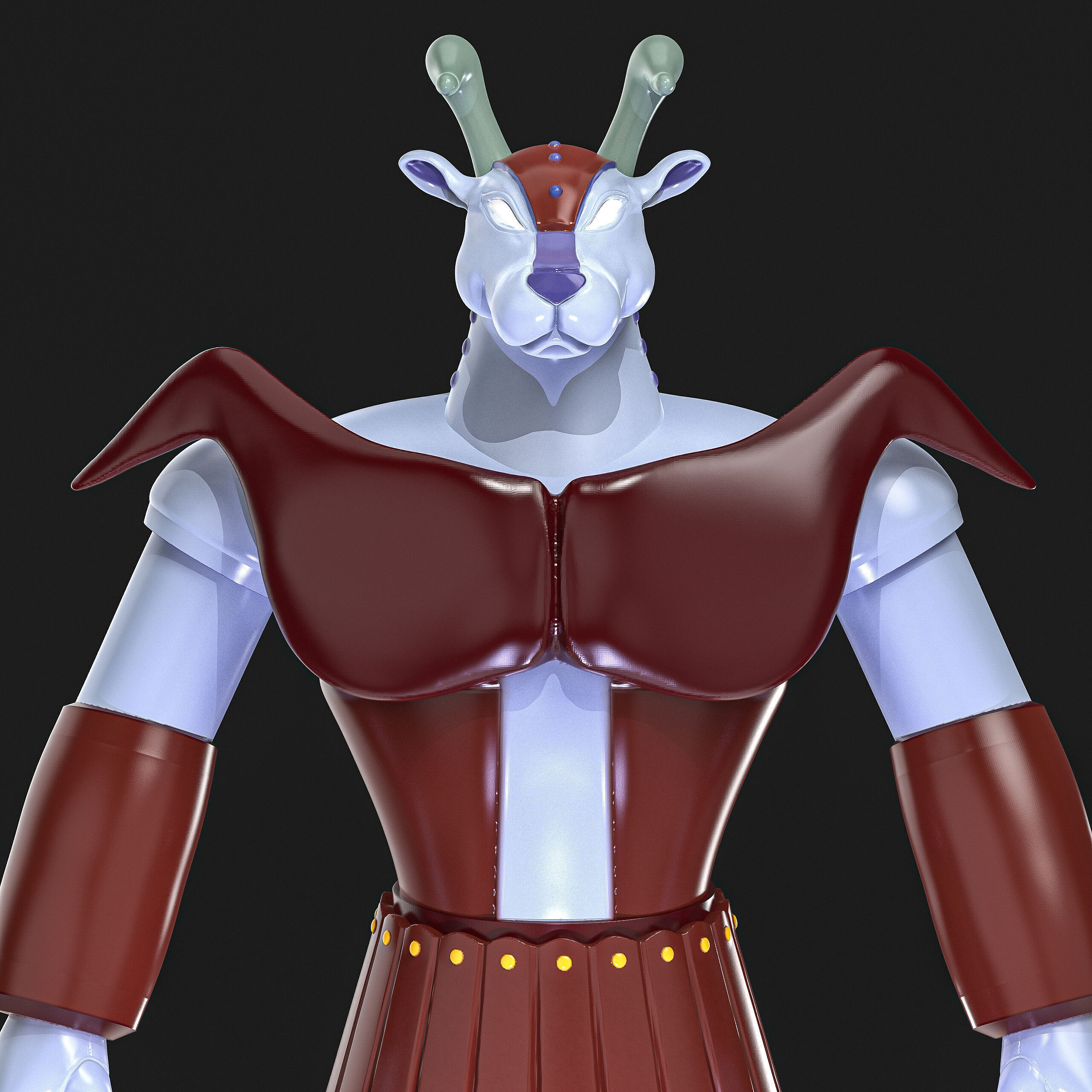 Minos M7 Mazinger Z 3D print model_5