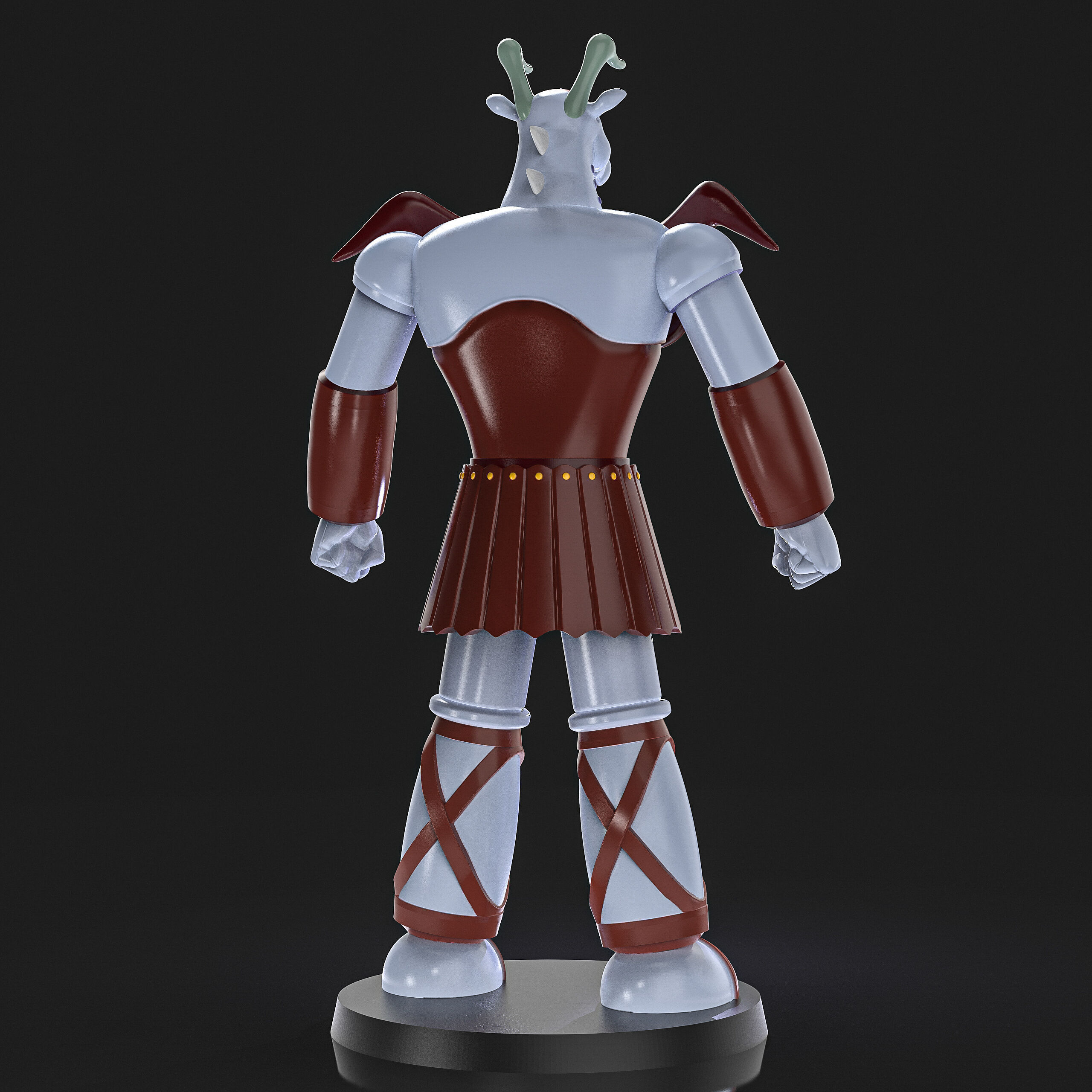 Minos M7 Mazinger Z 3D print model_4