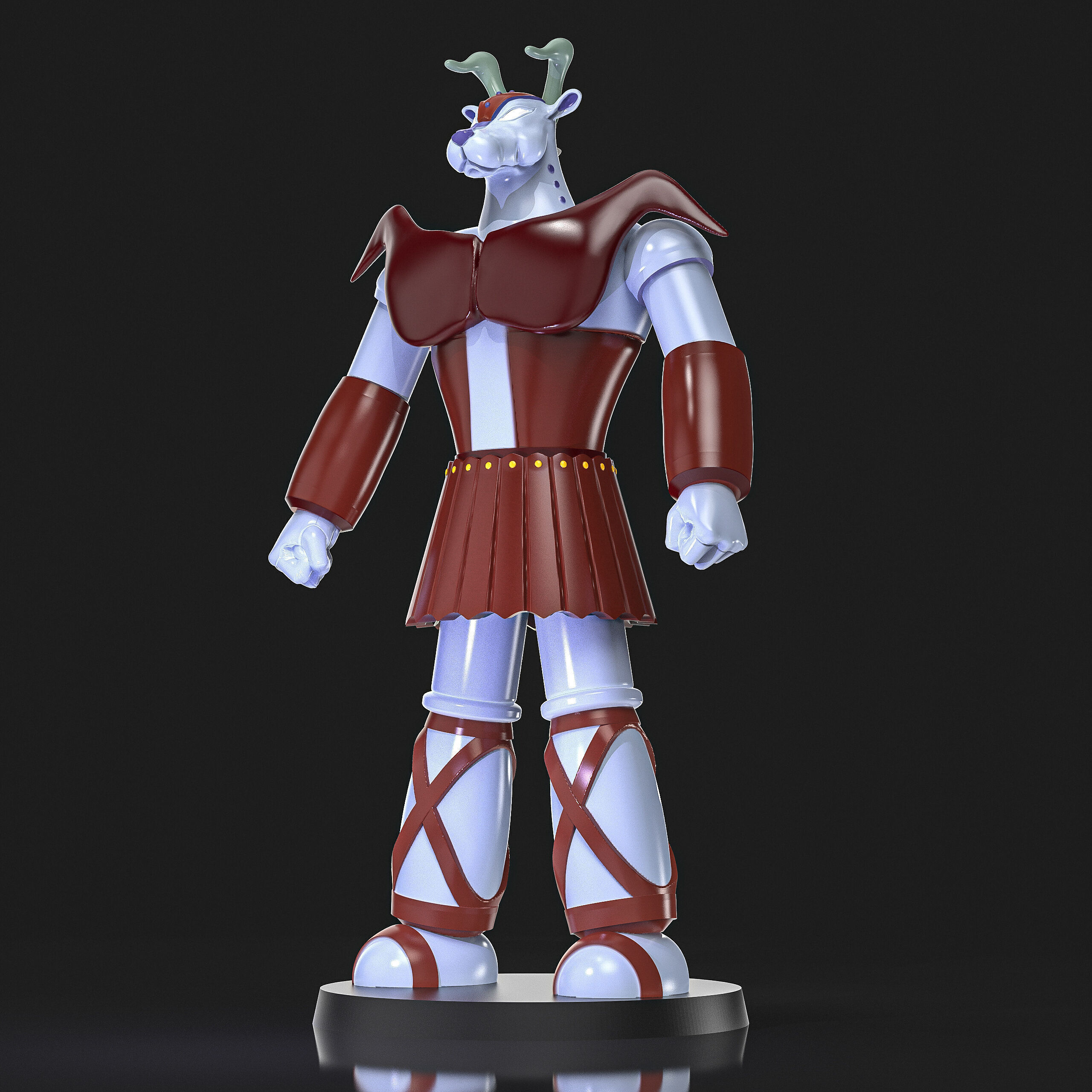 Minos M7 Mazinger Z 3D print model_3