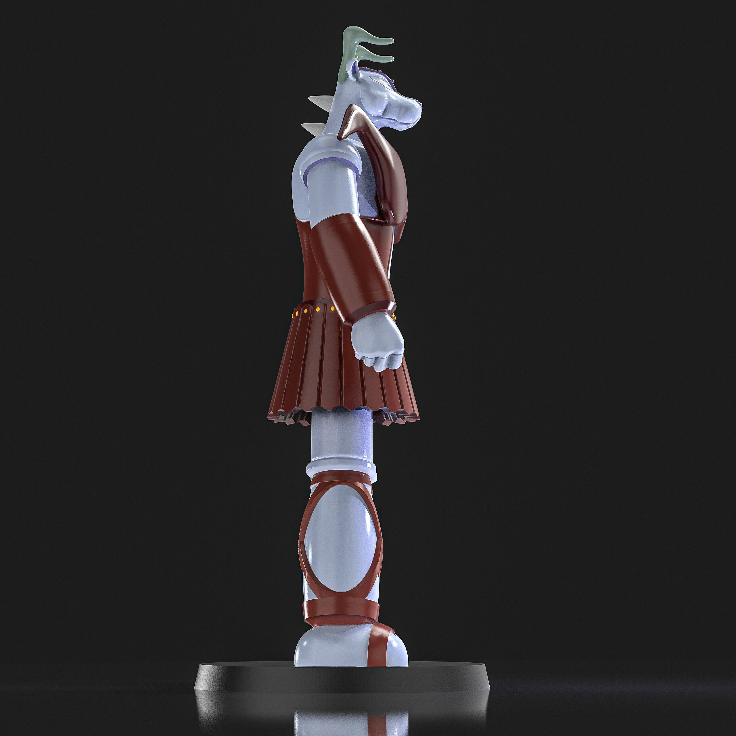 Minos M7 Mazinger Z 3D print model_6