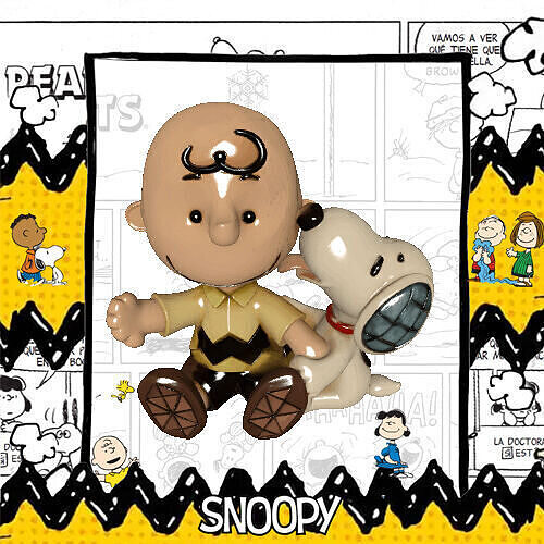 Snoopy and Charlie Brown Best Friends - Fan Art 3D print model
