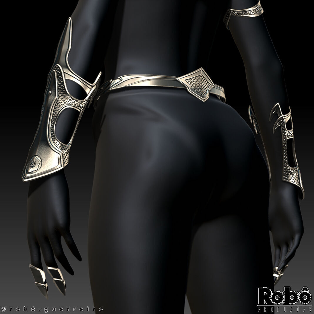 Mortal Kombat 1 Kitana Armor Cosplay - MK1 3D print model_18