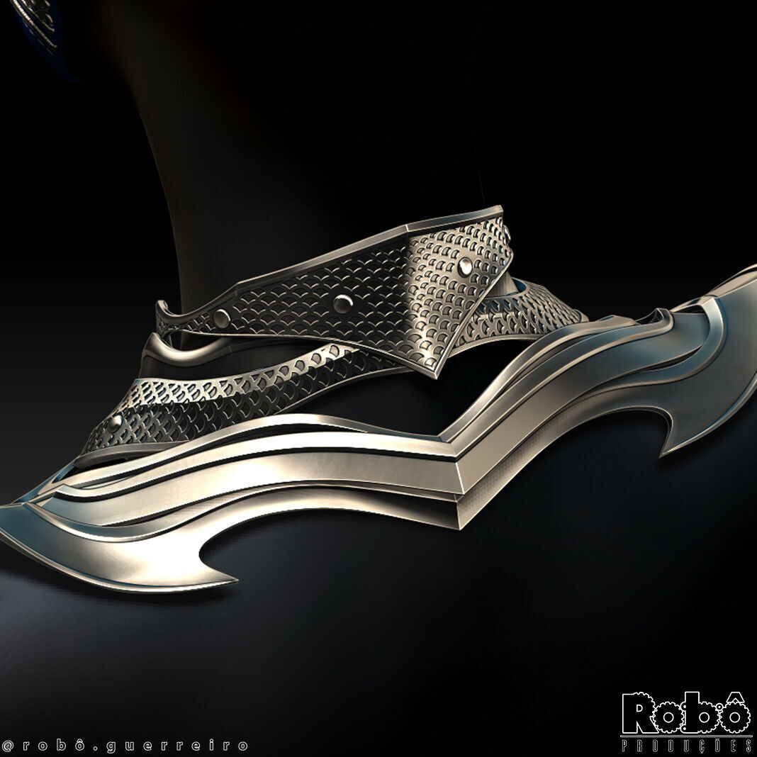 Mortal Kombat 1 Kitana Armor Cosplay - MK1 3D print model_4