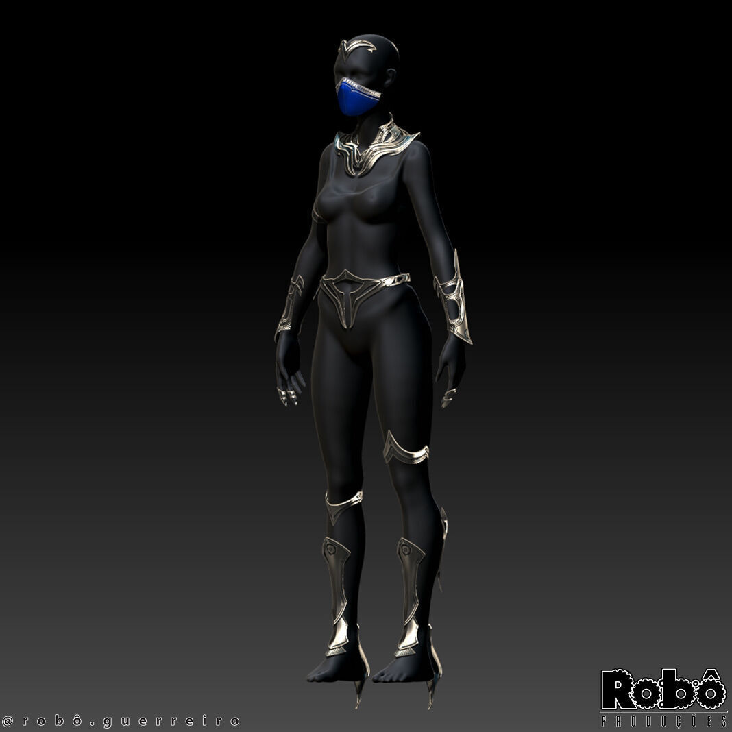 Mortal Kombat 1 Kitana Armor Cosplay - MK1 3D print model_32