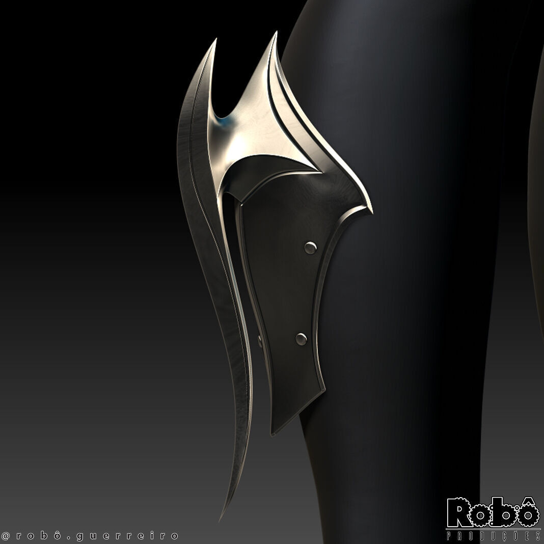 Mortal Kombat 1 Kitana Armor Cosplay - MK1 3D print model_25