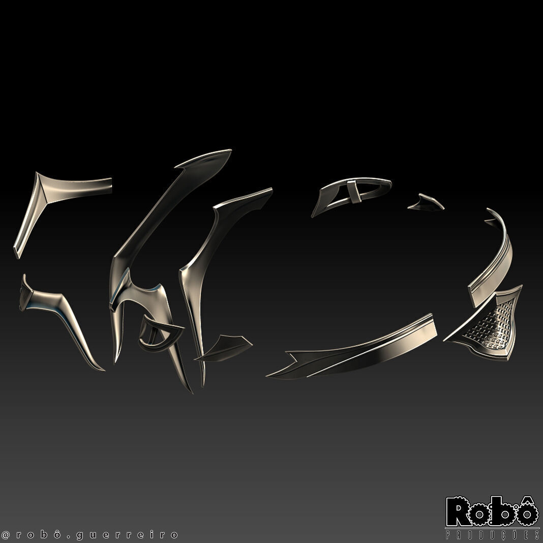 Mortal Kombat 1 Kitana Armor Cosplay - MK1 3D print model_37