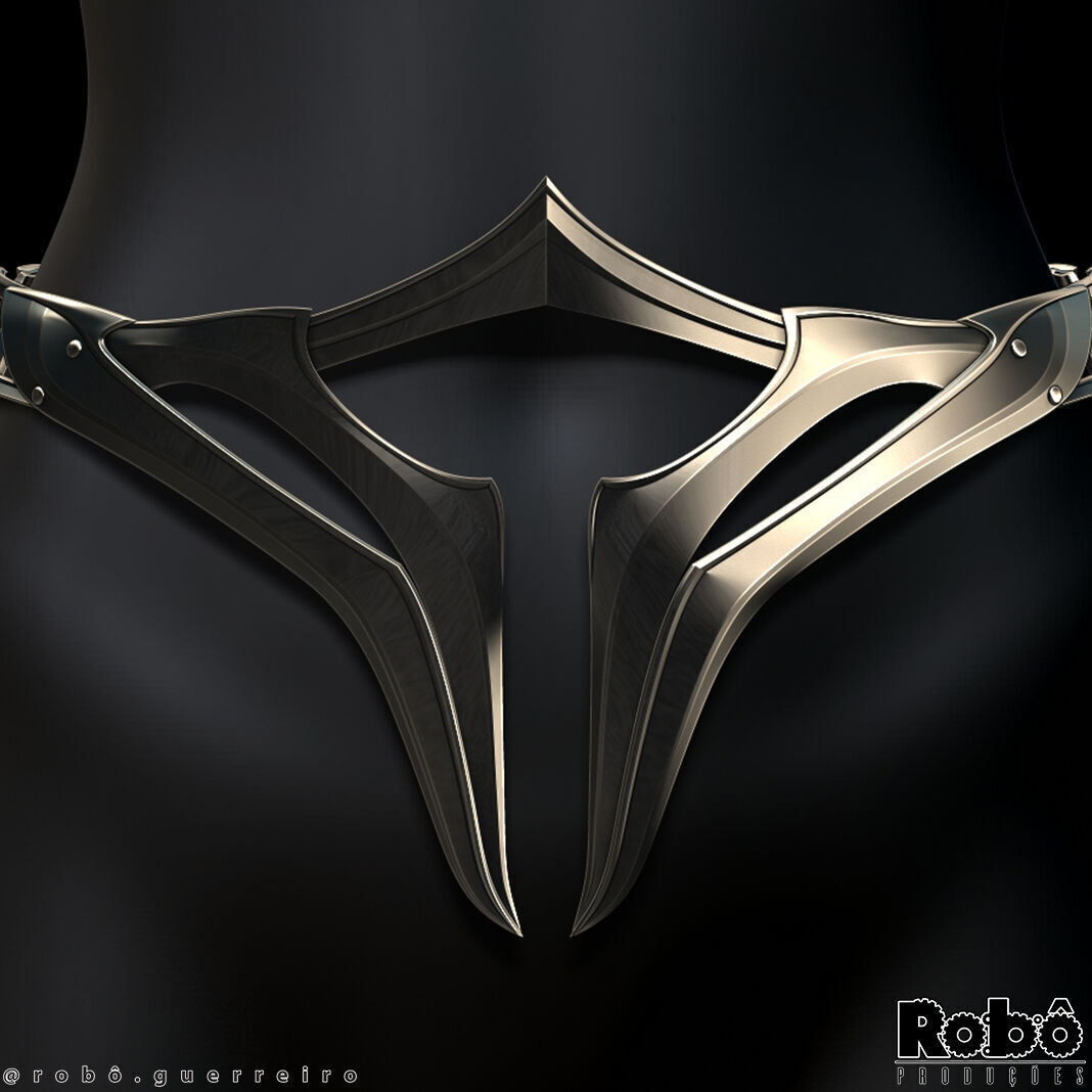 Mortal Kombat 1 Kitana Armor Cosplay - MK1 3D print model_16