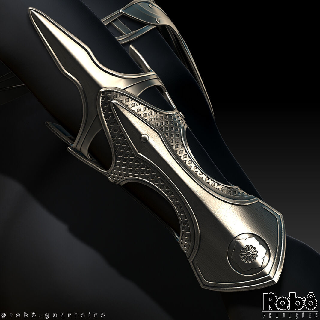 Mortal Kombat 1 Kitana Armor Cosplay - MK1 3D print model_14