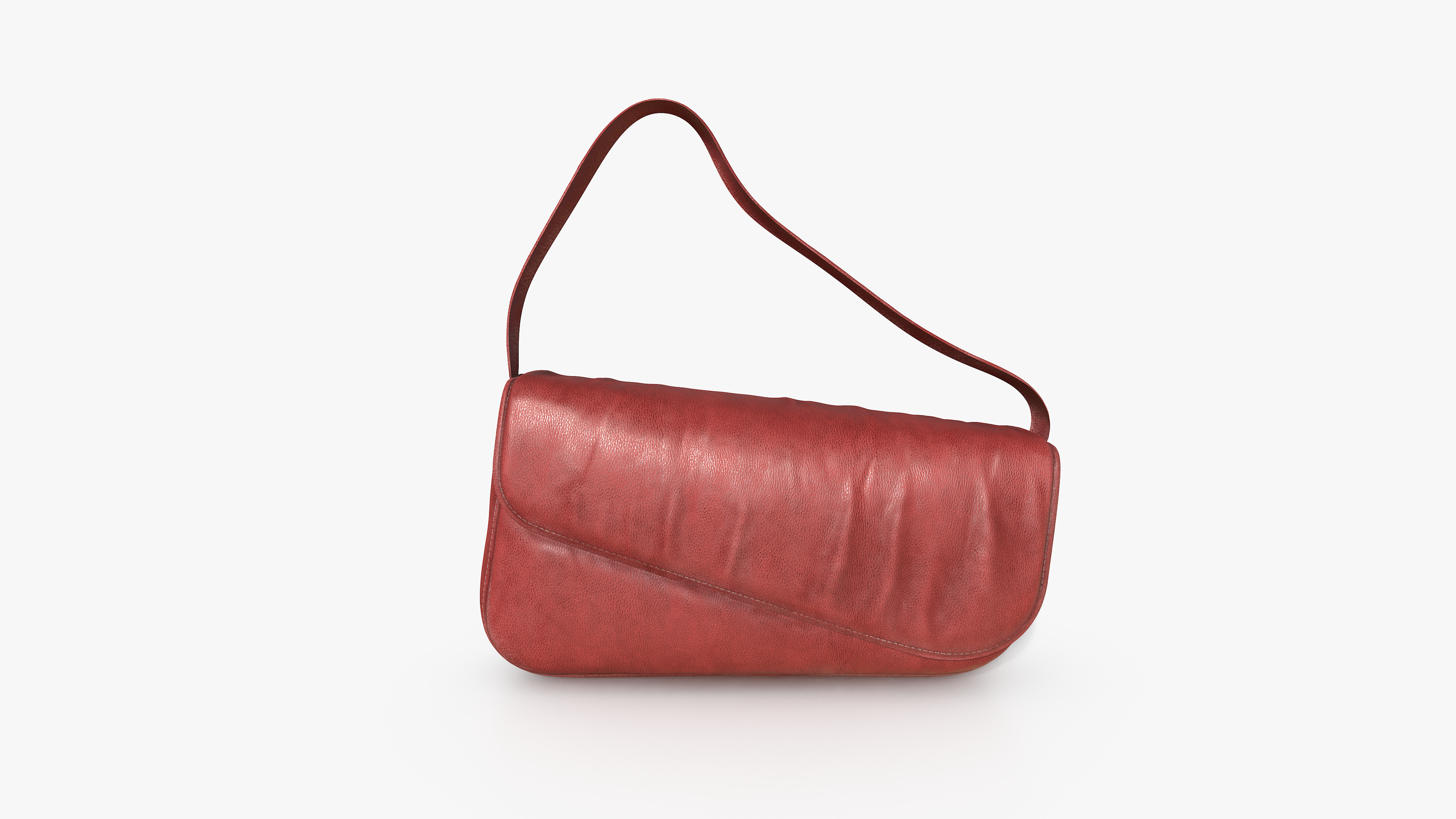 HandBag Small Low-poly 3D model_2