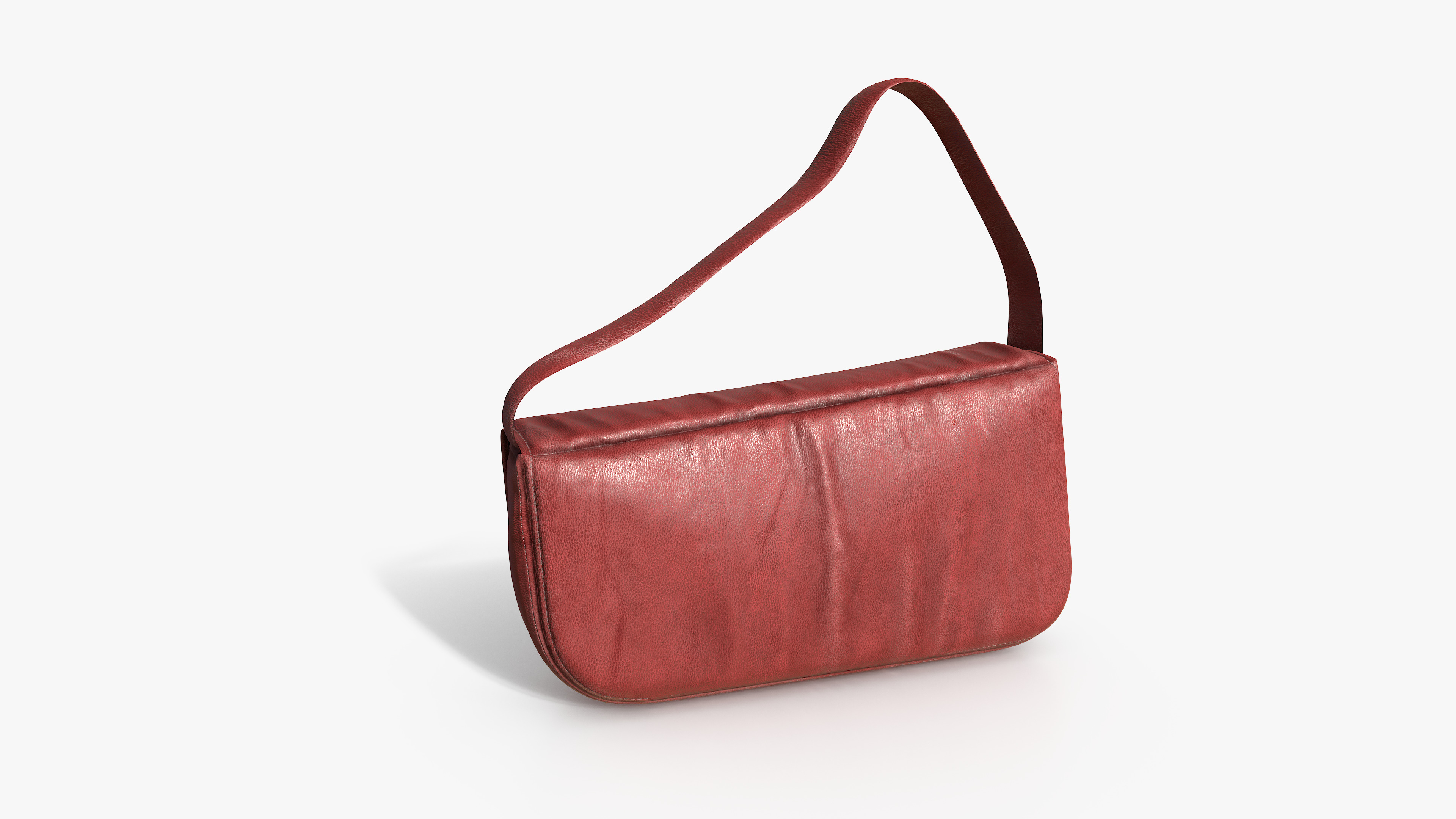 HandBag Small Low-poly 3D model_4