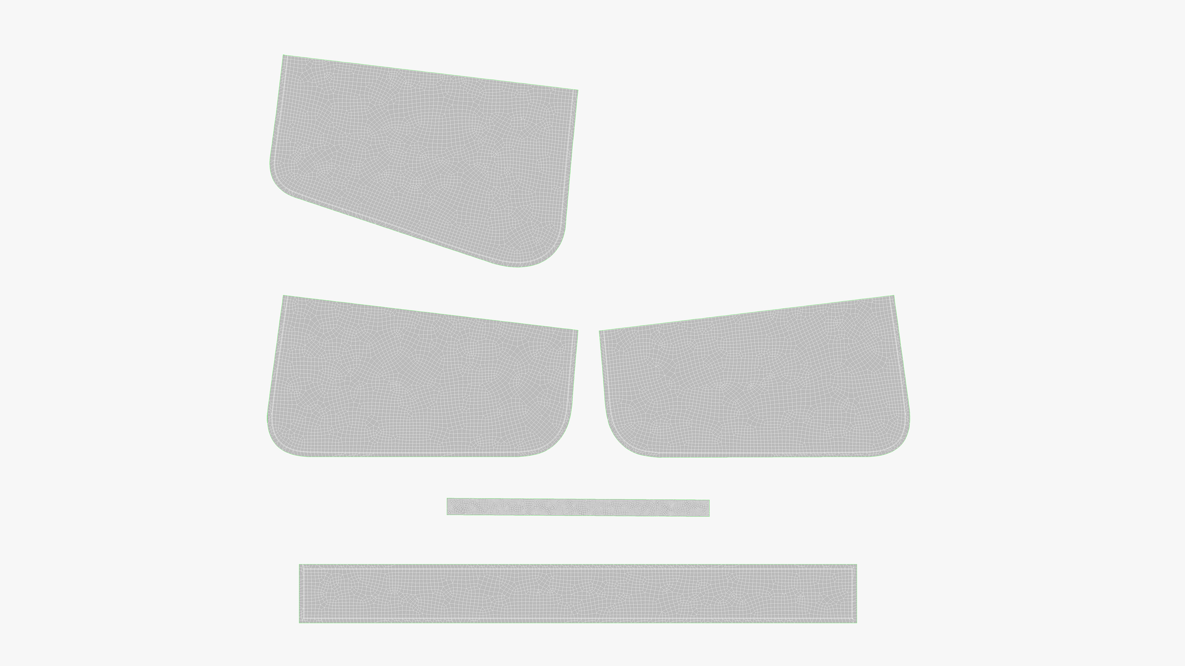 HandBag Small Low-poly 3D model_8