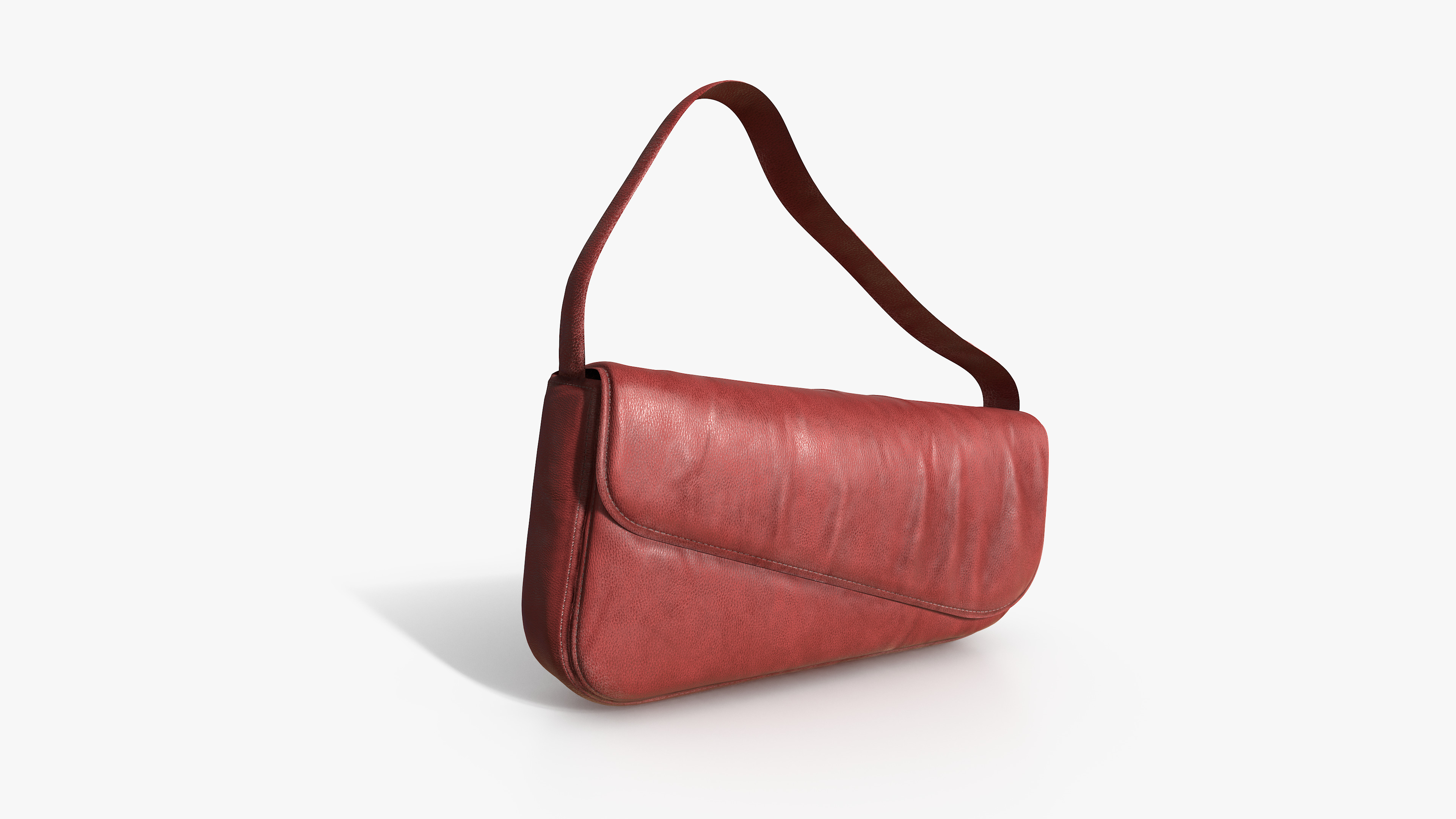 HandBag Small Low-poly 3D model_3