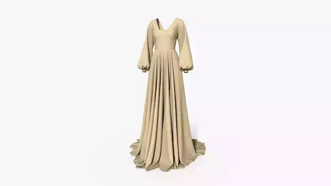 Evening Dress 3D model