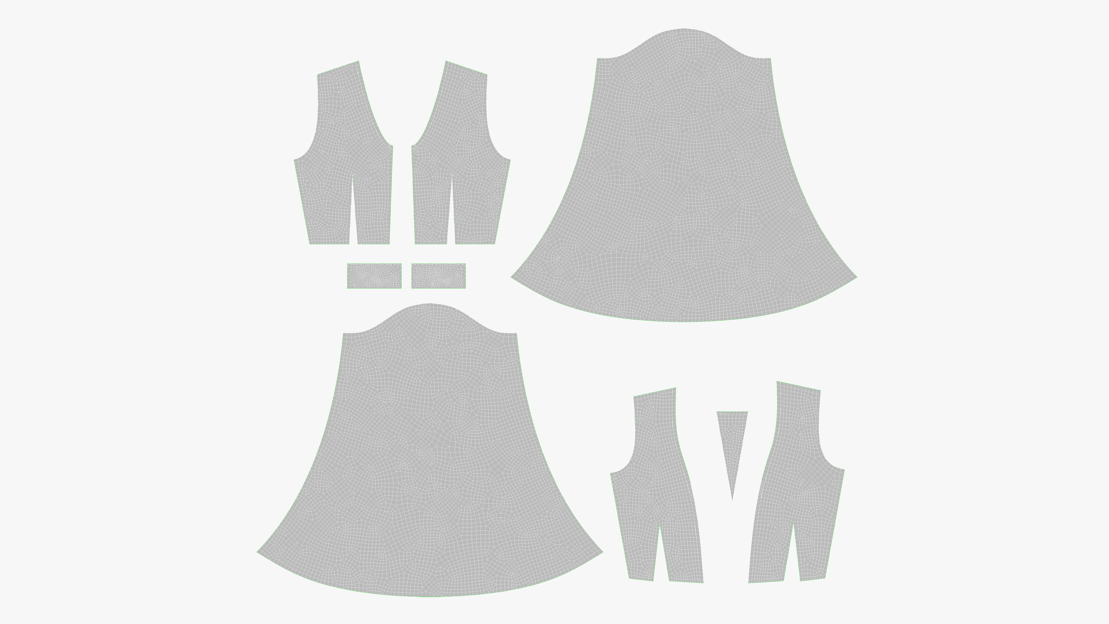 Evening Dress 3D model_8