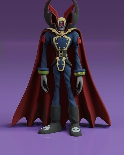 Myotismon Digimon 3D print model