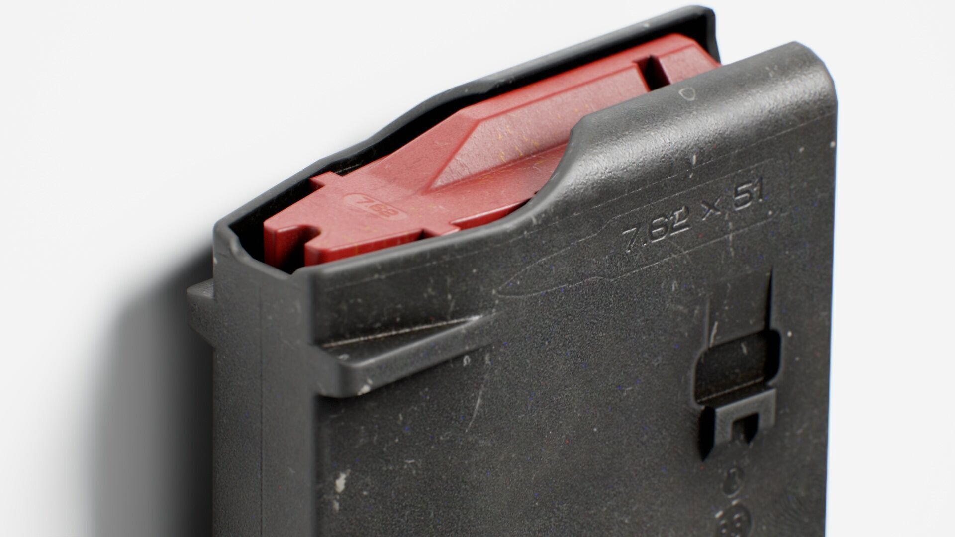 Magpul 20 Round Mag Taran Tactical Base Low-poly 3D model_6