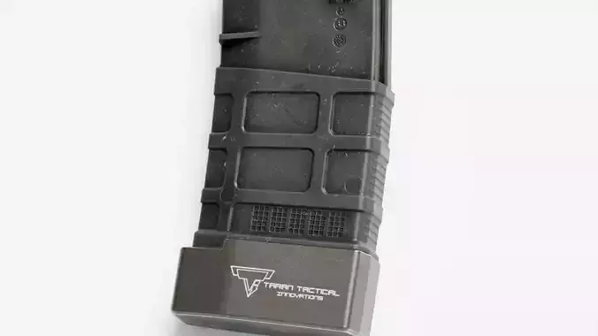 Magpul 20 Round Mag  Taran Tactical Base Low-poly 3D model