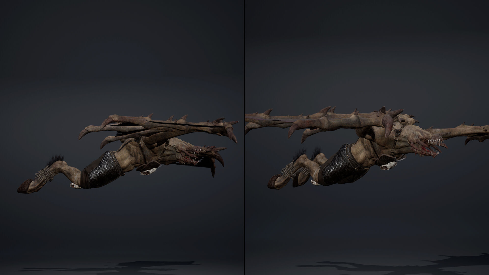 Venom Mage Wing2 Low-poly 3D model_13