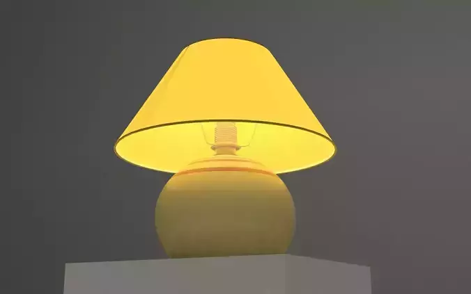 Highpoly Night Lamp