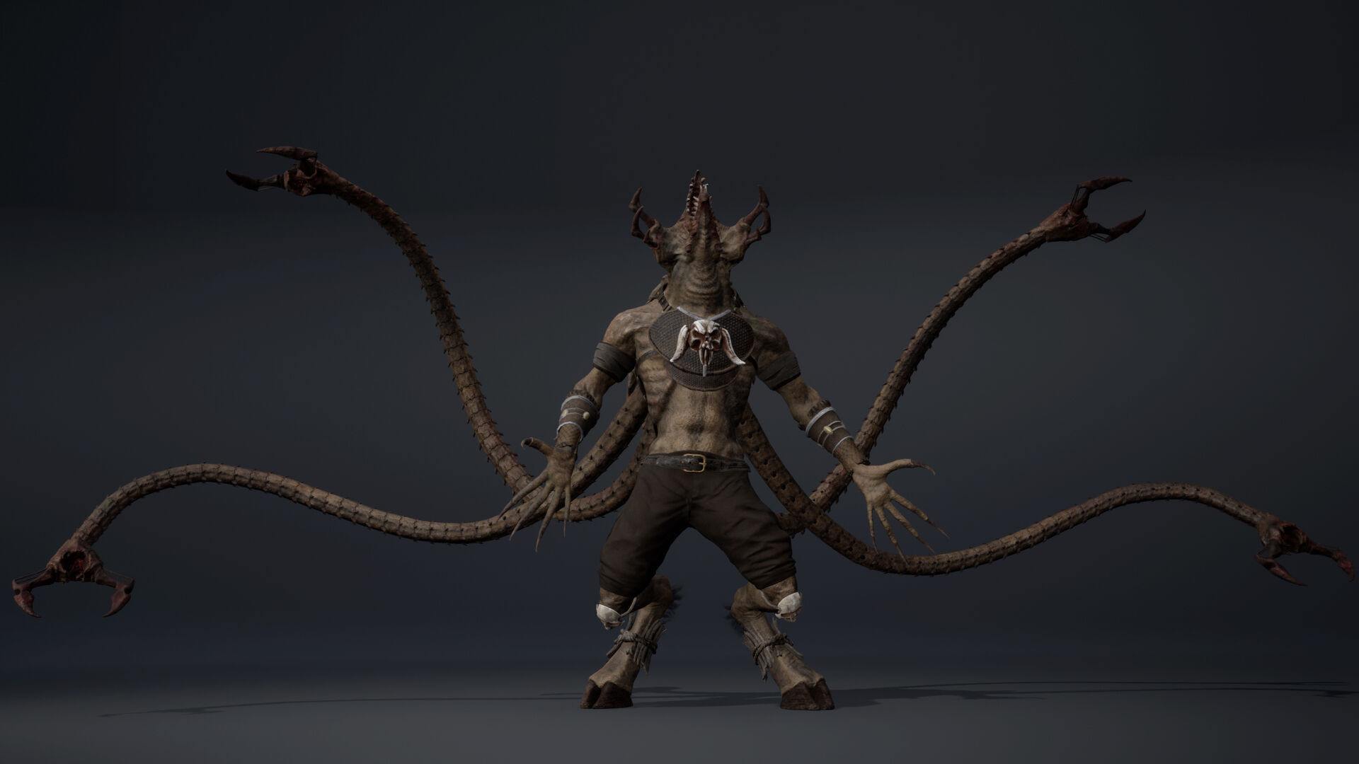 Venom Mage Tentacle Low-poly 3D model_20