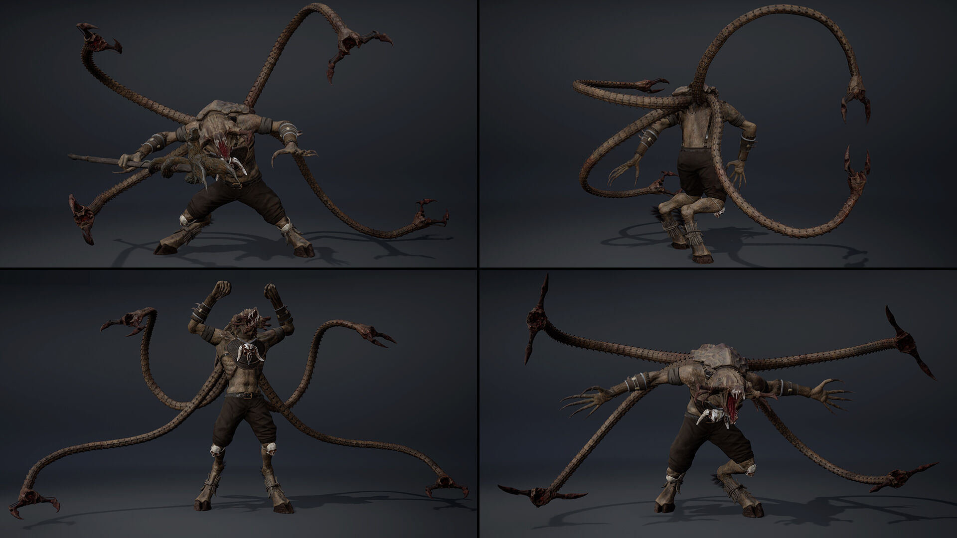 Venom Mage Tentacle Low-poly 3D model_22