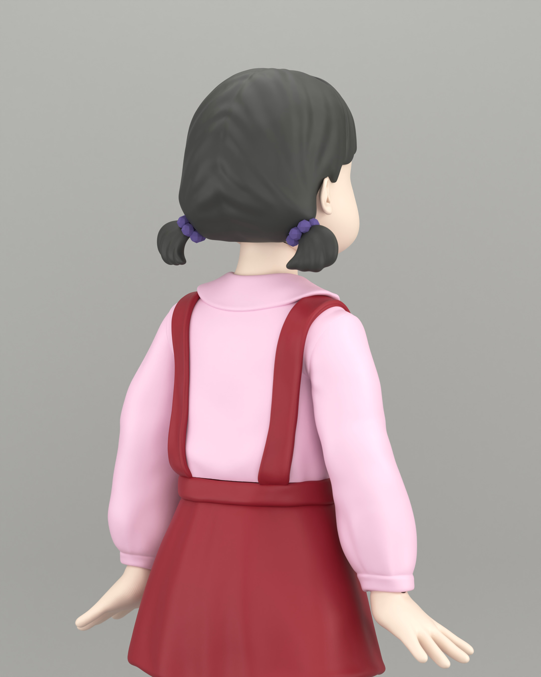 Squid Game Doll 3D print model_5