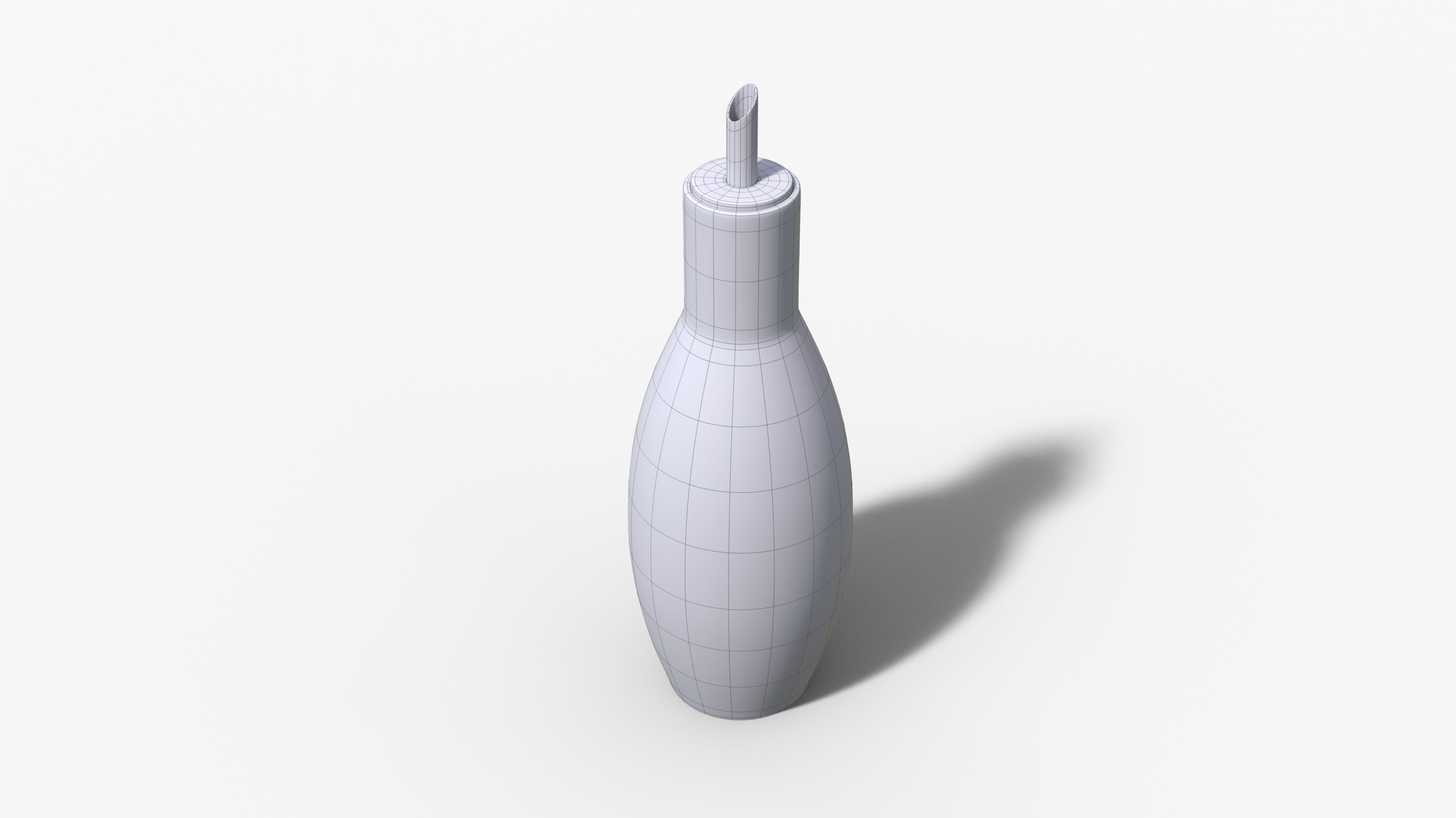 Oil and Vinegar Wide Low-poly 3D model_5