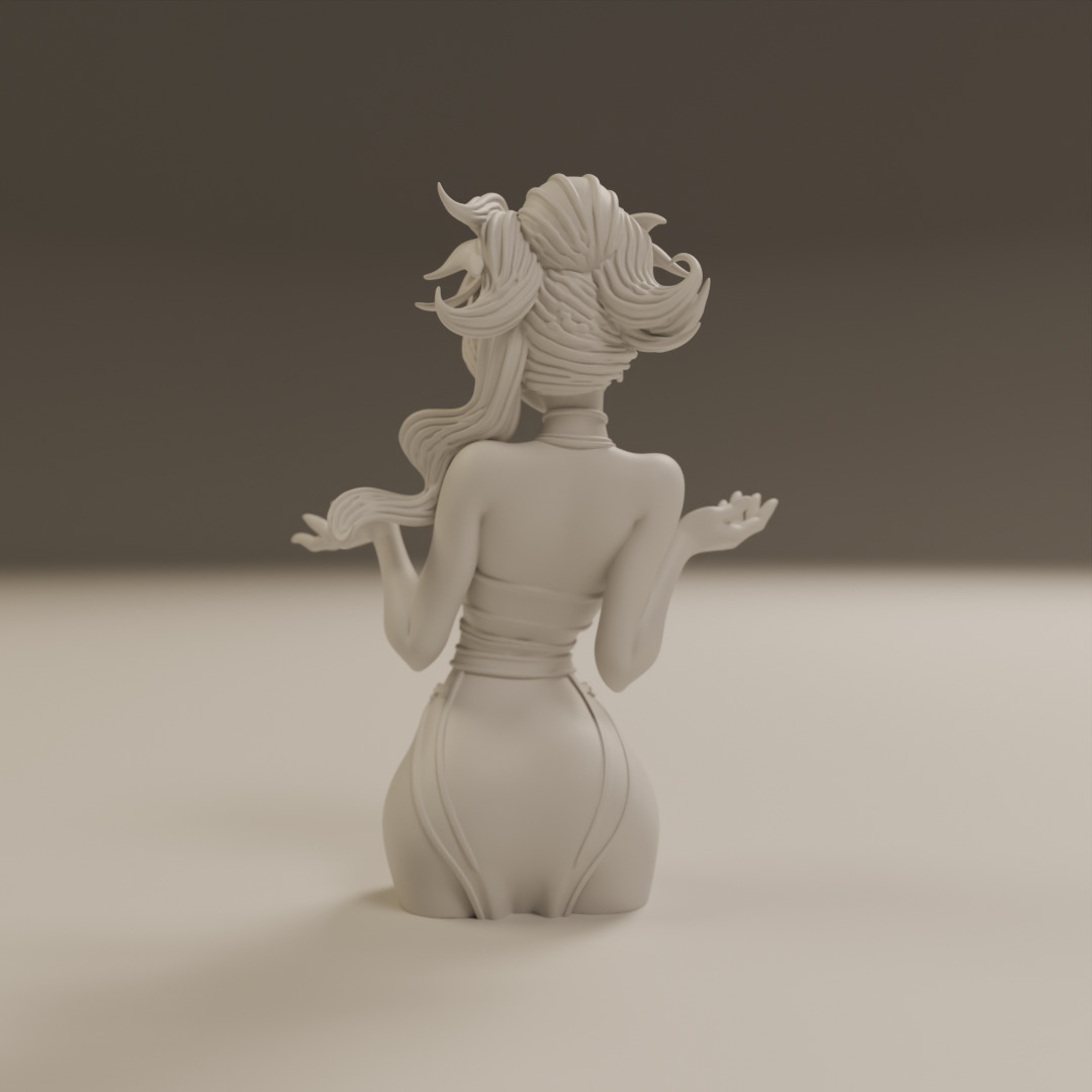 pin-up 3D print model_3