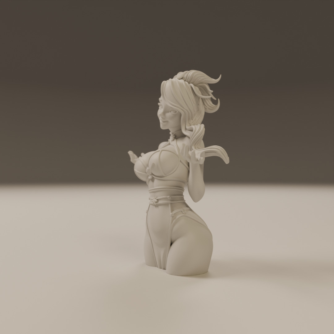 pin-up 3D print model_5