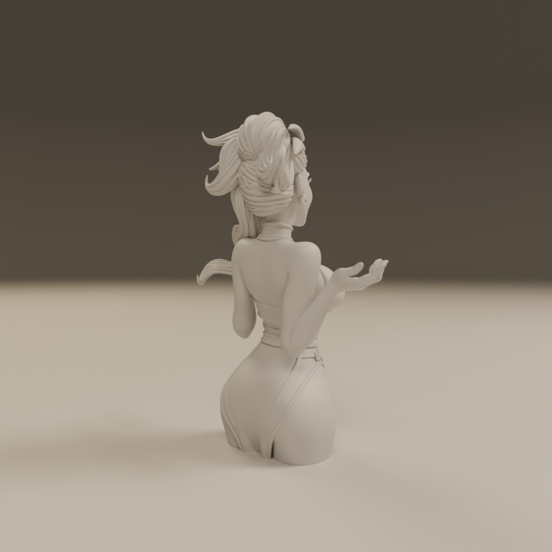 pin-up 3D print model_7