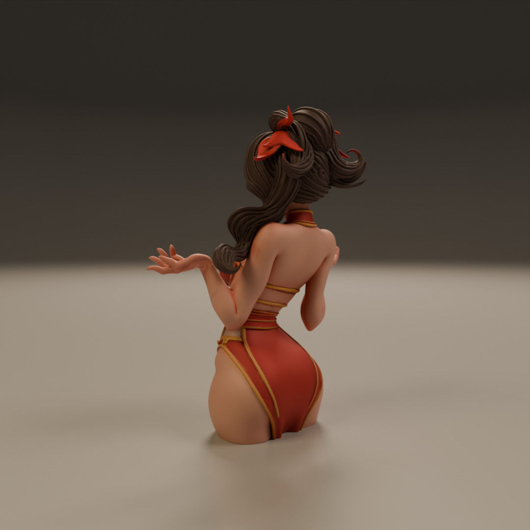 pin-up 3D print model_14