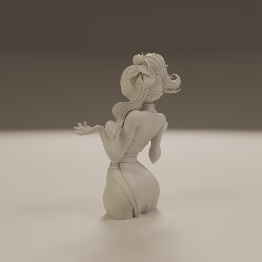 pin-up 3D print model_6