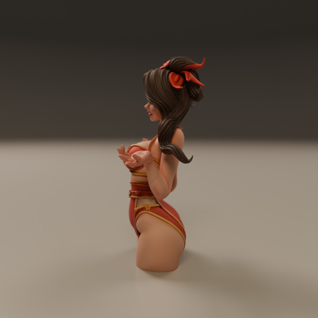 pin-up 3D print model_10