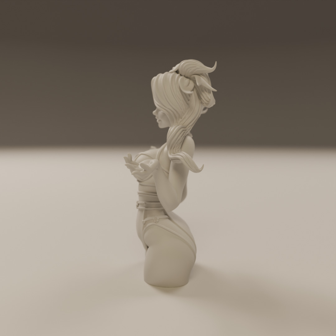 pin-up 3D print model_2