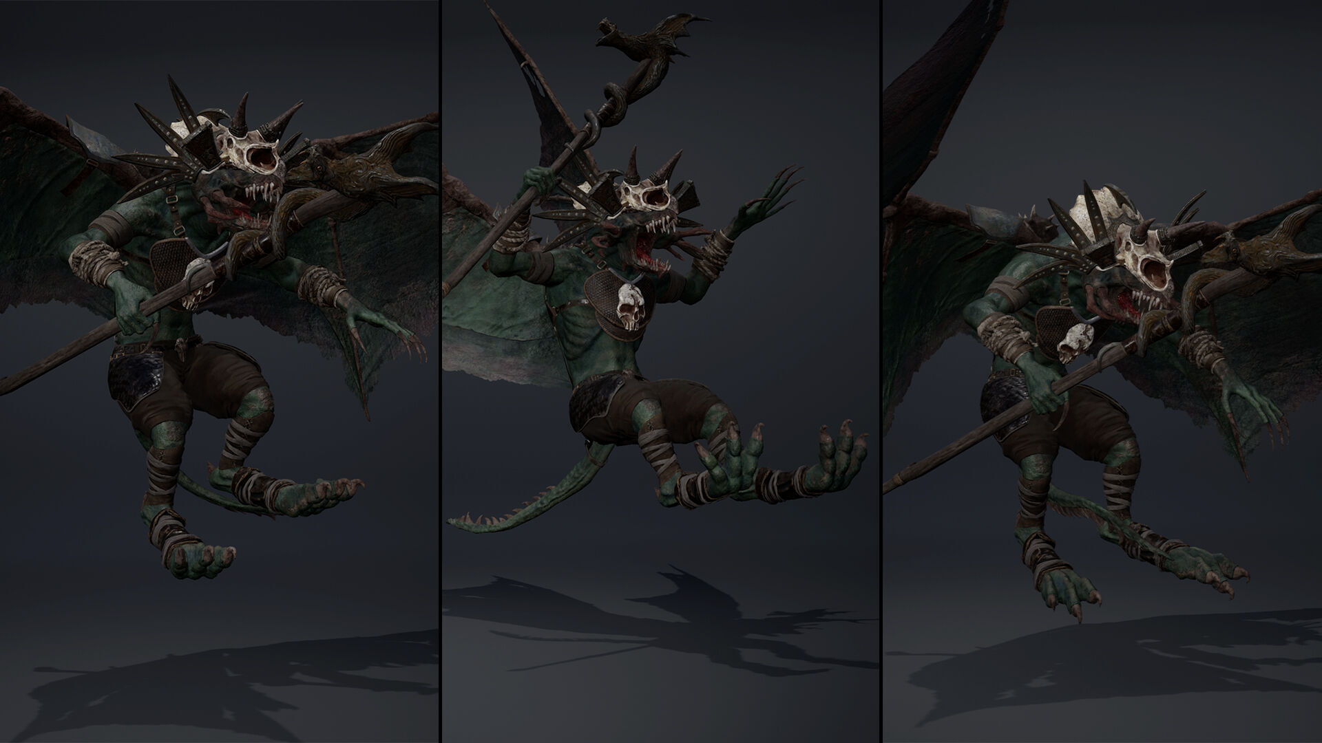 Venom Mage ArmWing Low-poly 3D model_22