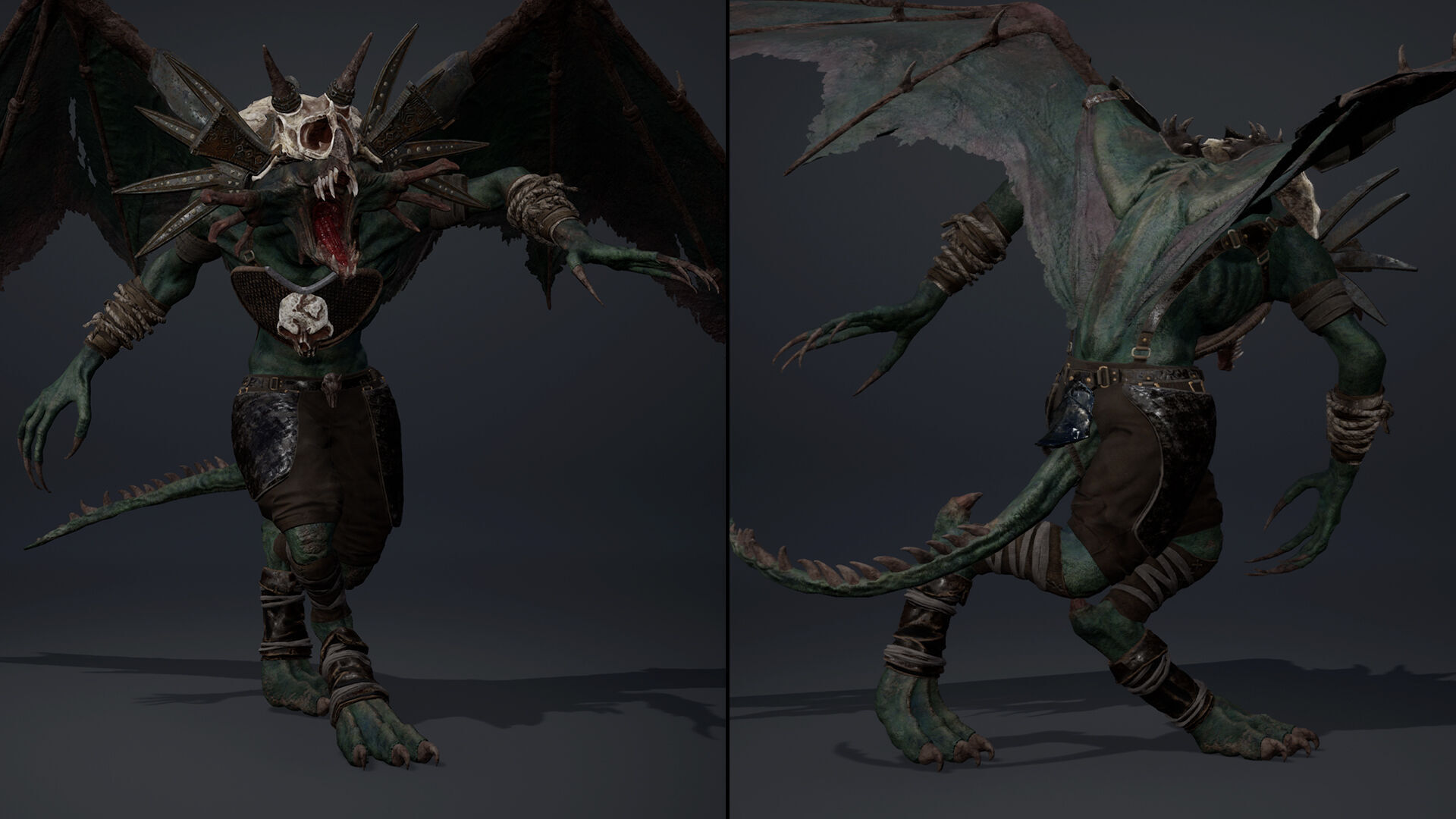 Venom Mage ArmWing Low-poly 3D model_26