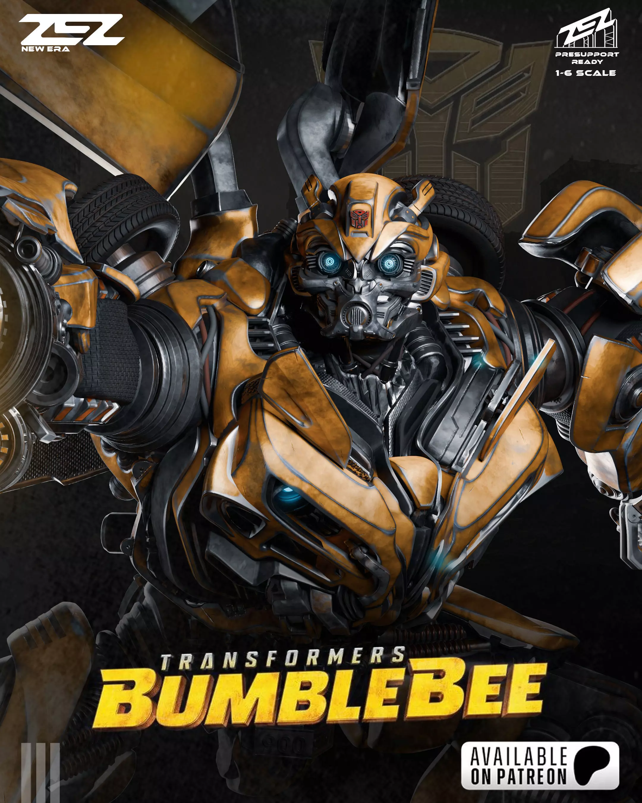 Bumblebee - STL 3D print model_0