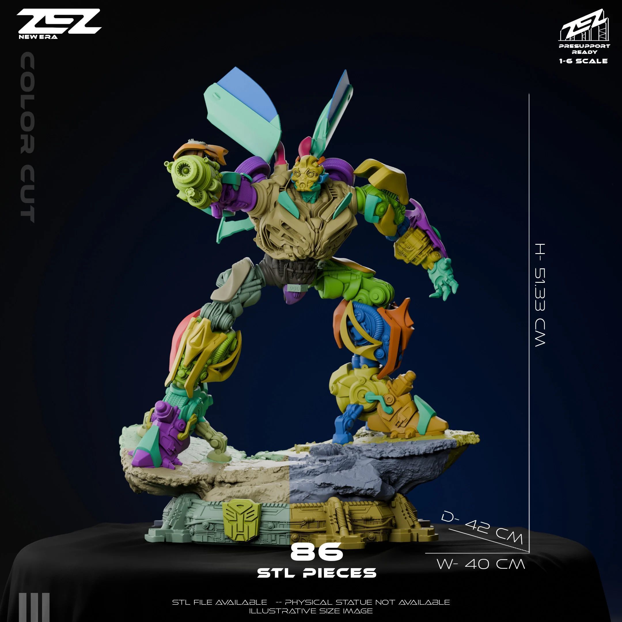 Bumblebee - STL 3D print model_8