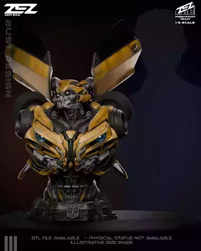 Bumblebee Bust - STL